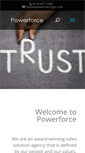 Mobile Screenshot of powerforcegb.com